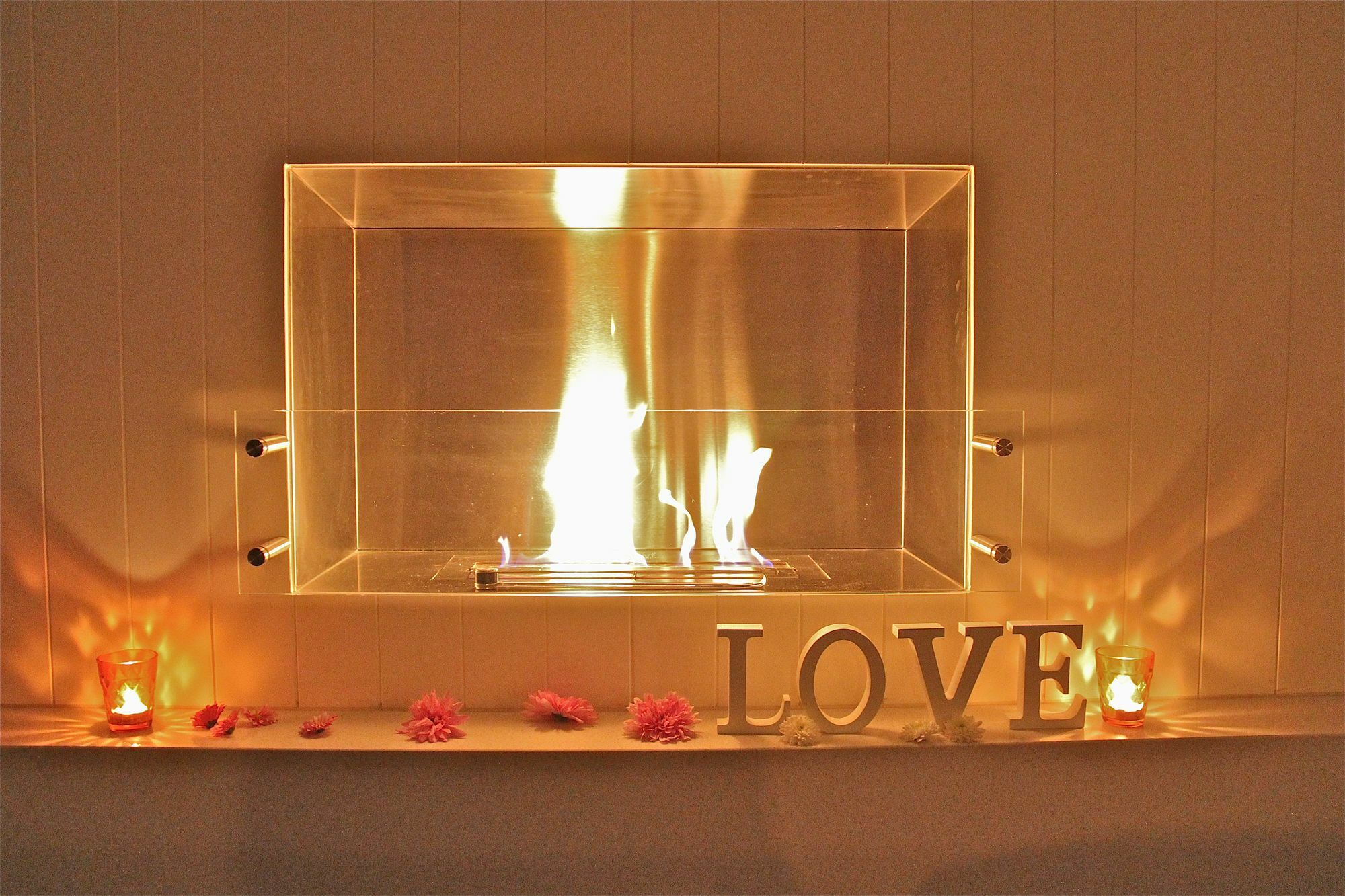 Altitude On Montville Esterno foto A bioethanol fireplace