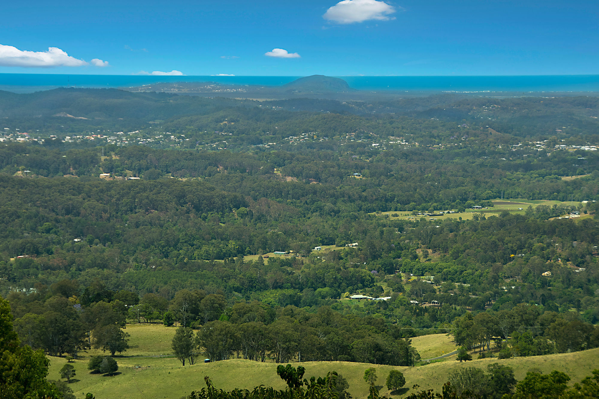 Altitude On Montville Esterno foto View from the summit of Mount Coolum